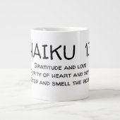 HAIKU 13-Mok Grote Koffiekop (Voorkant)