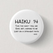 HAIKU 14 Button (Voorkant)