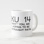 HAIKU 14 GROTE KOFFIEKOP (Voorkant rechts)