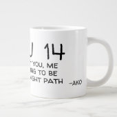 HAIKU 14-Mok Grote Koffiekop (Rechts)