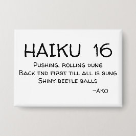 HAIKU 16 BUTTON
