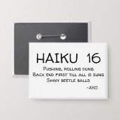 HAIKU 16 BUTTON (Voorkant / Achterkant)