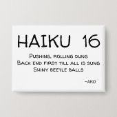 HAIKU 16 BUTTON (Voorkant)