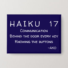 HAIKU 17 BUTTON