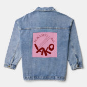 HAIKU 22 DENIM JACKET (Achterkant)