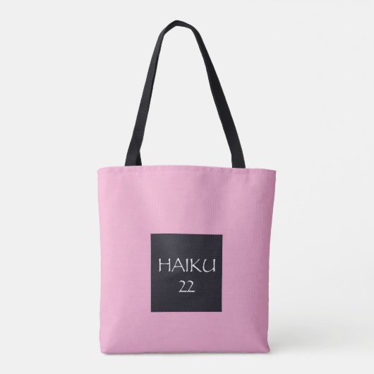 HAIKU 22 TOTE BAG (Achterkant)