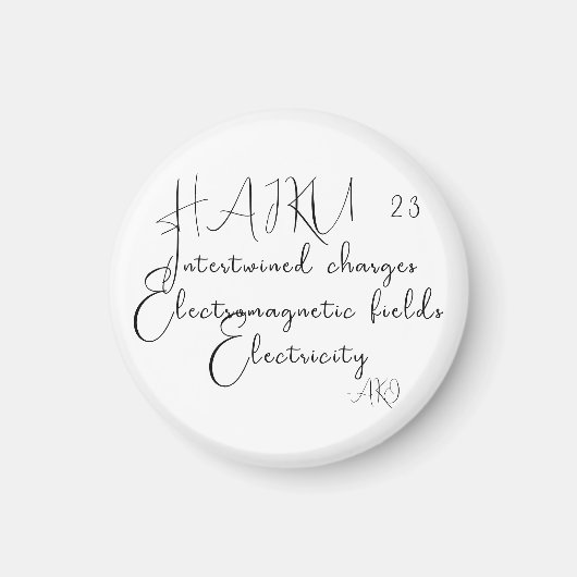 HAIKU 23 MAGNEET (Voorkant)