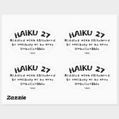 HAIKU 27 OVALE STICKER (Vel)