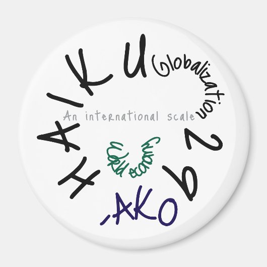 HAIKU 29 MAGNEET (Voorkant)