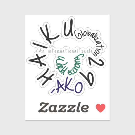 HAIKU 29 STICKER (Vel)