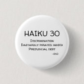 HAIKU 30 RONDE BUTTON 3,2 CM (Voorkant)