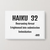 HAIKU 32 BUTTON (Voorkant)