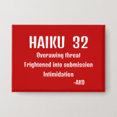 HAIKU 32 BUTTON (Voorkant)