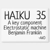 HAIKU 35 MAGNEET (Voorkant)