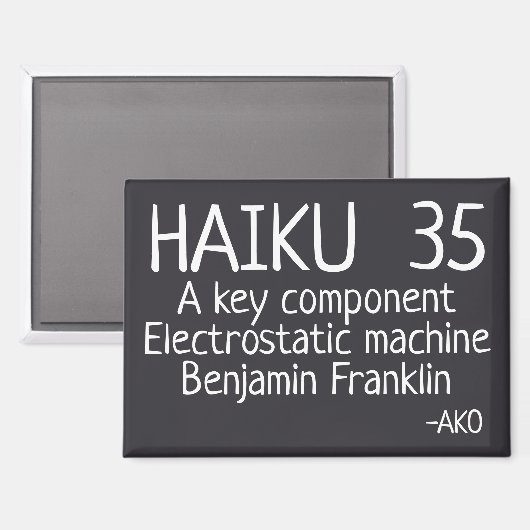 HAIKU 35 MAGNEET (Voorkant / Achterkant)