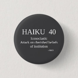 HAIKU 40 RONDE BUTTON 3,2 CM