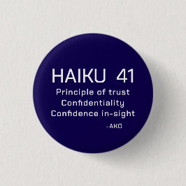 HAIKU 41 RONDE BUTTON 3,2 CM