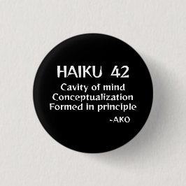 HAIKU 42 RONDE BUTTON 3,2 CM