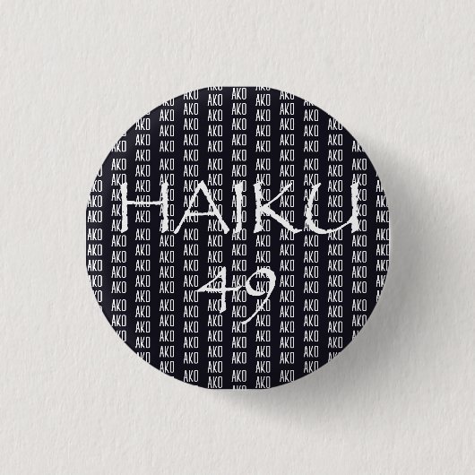 HAIKU 49 BUTTON (Voorkant)