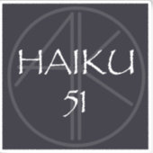 HAIKU 51-STICKER STICKER (Voorkant)
