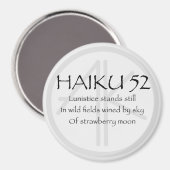 HAIKU 52 MAGNEET (Voorkant / Achterkant)