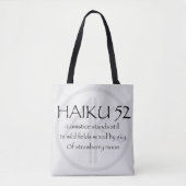 HAIKU 52 TOTE BAG (Voorkant)