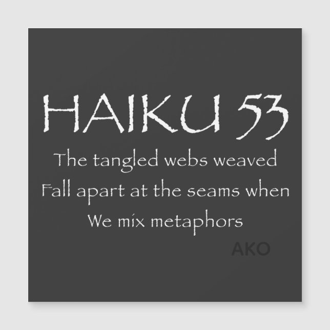 HAIKU 53 (Voorkant)