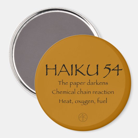 HAIKU 54 MAGNEET (Voorkant / Achterkant)