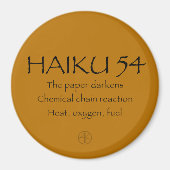 HAIKU 54 MAGNEET (Voorkant)