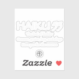 HAIKU 55 STICKER