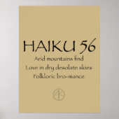 HAIKU 56 POSTER (Voorkant)