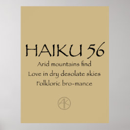 HAIKU 56 POSTER