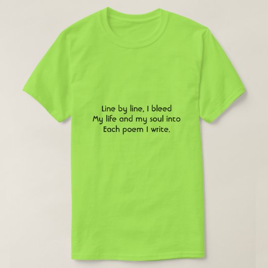 "Haiku 68" T-Shirt (Design voorkant)