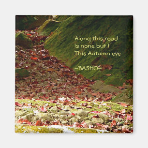 Haiku-Autumn Eve/ Magneet