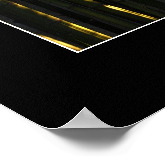 HAIKU Bamboolenbomen Poster (Hoek)