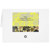 HAIKU/BLACK WHITE PINK YELLOW SPRINGSTROMEN (Achterkant Horizontaal)