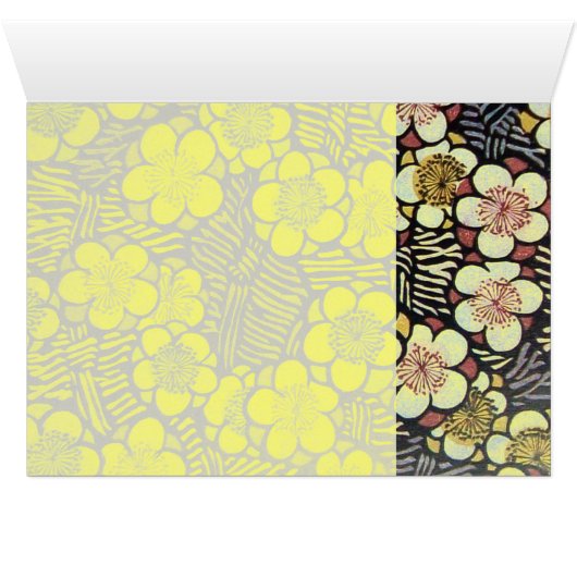 HAIKU/BLACK WHITE PINK YELLOW SPRINGSTROMEN (Binenzijde Horizontaal (Onderkant))