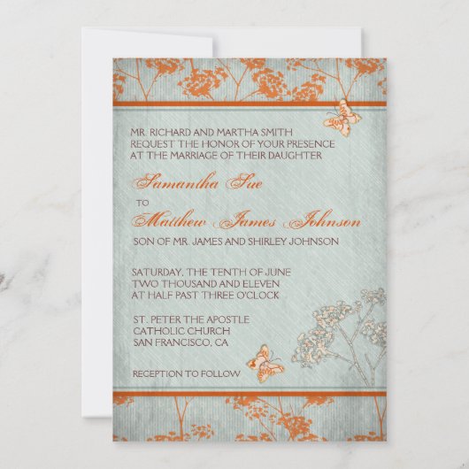 Haiku Bride Wedding Invitation Card Kaart (Achterkant)