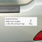 haiku-bumpersticker bumpersticker (Op auto)