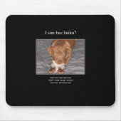 haiku cat 6 mousepad muismat (Voorkant)