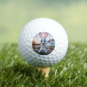 Haiku de Bunny Golf Balls - Speel met Whimsy Golfballen (Insitu Shirt)