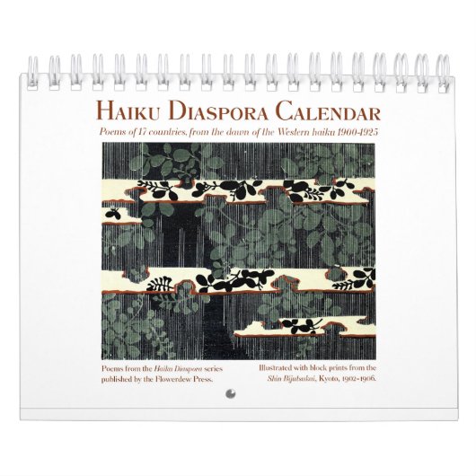 Haiku Diasporakalender 2024 Kalender (Hoes)