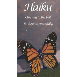 Haiku - Dit nieuwe vlinderPoster Poster