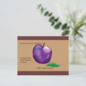 Haiku - het leven is poëzie briefkaart (Staand voorkant)