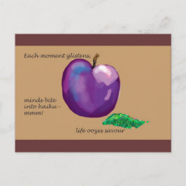 Haiku - het leven is poëzie briefkaart