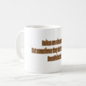 haiku humor koffiemok (Voorkant links)