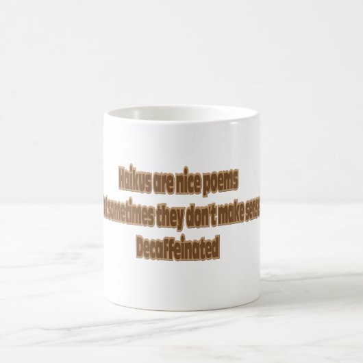 haiku humor koffiemok (Center)