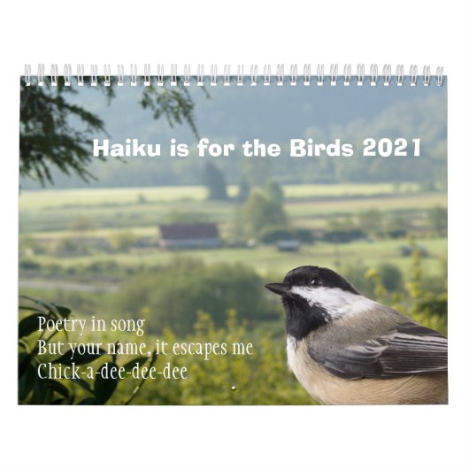 Haiku is voor de vogelkalender - nr.2 kalender (Hoes)