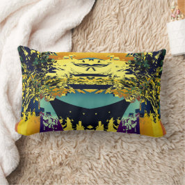 Haiku Japanse Poëzie Kleurrijk Patroon Kussen