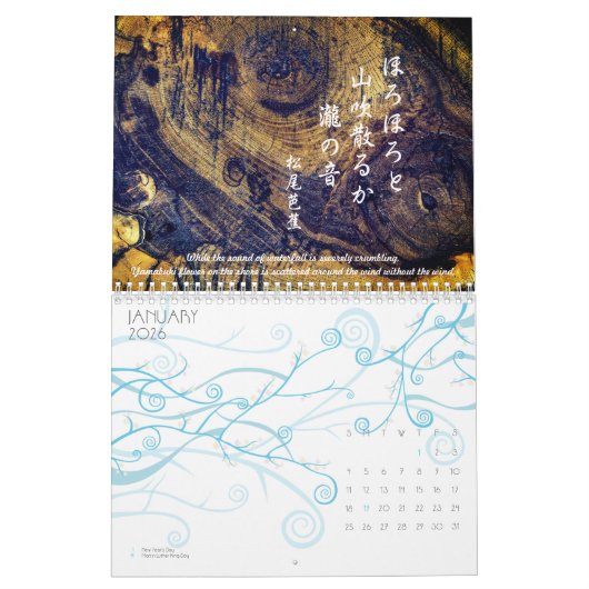 Haiku Kalender (Jan 2026)